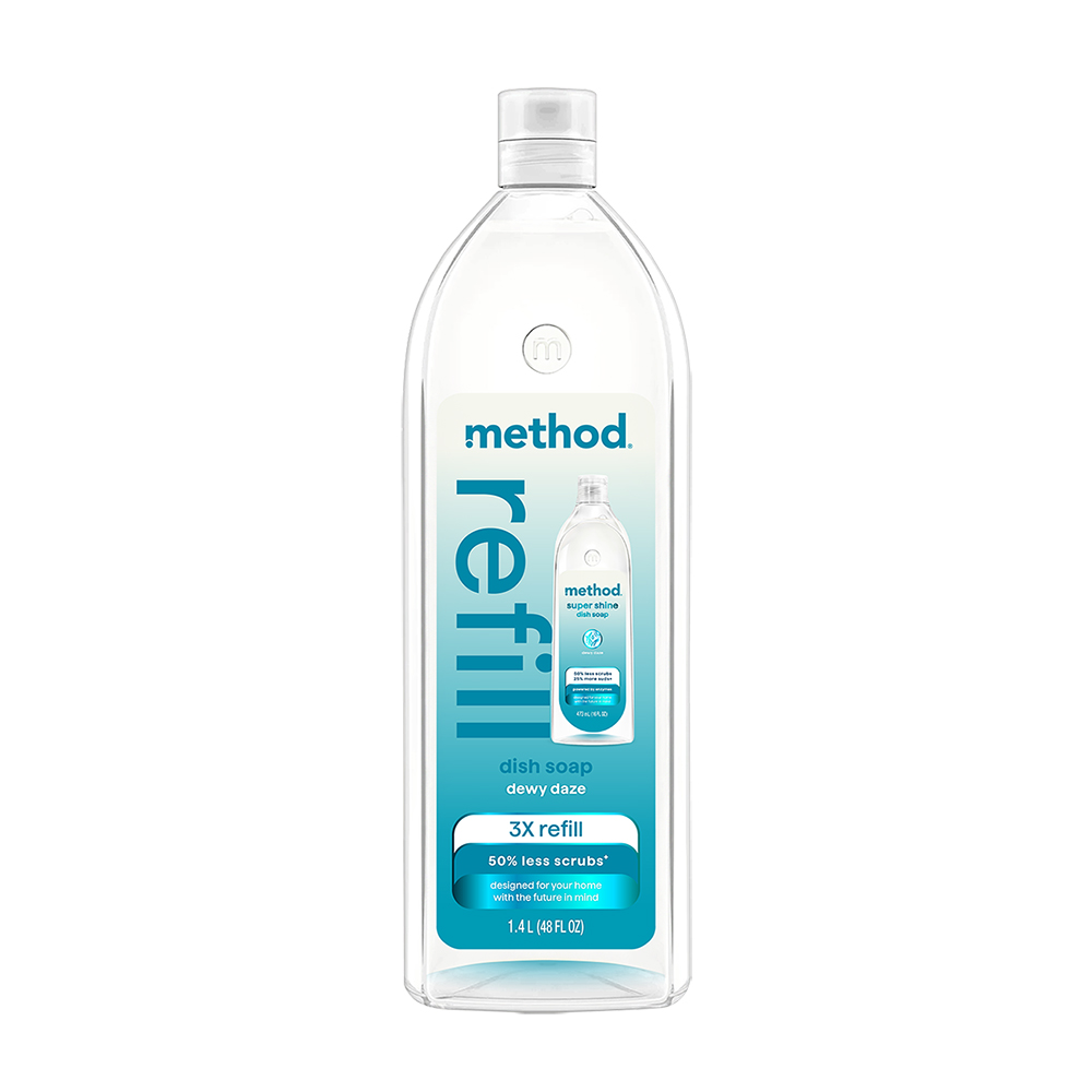 Method 美則 極淨效速洗碗精補充瓶-清新晨露1.4L（其他規格）