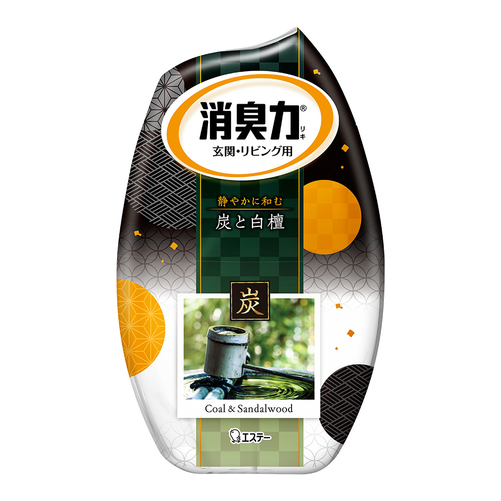 ST雞仔牌 部屋消臭力-炭&檀香400ml 