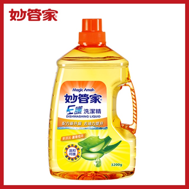 妙管家 E護洗碗精 3200g