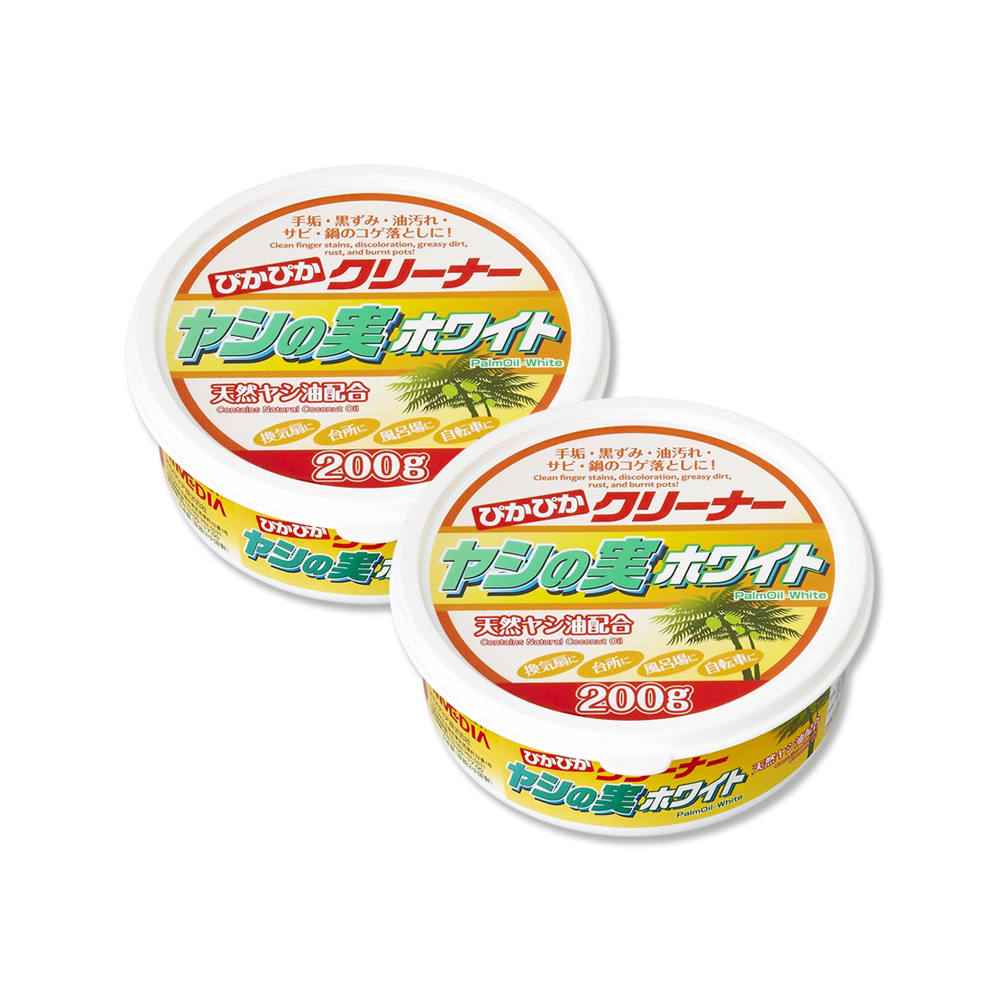 AIMEDIA (2盒超值組)艾美迪雅-椰子萬用廚房衛浴清潔劑200g/盒(亮晶晶椰果多用途去污劑)