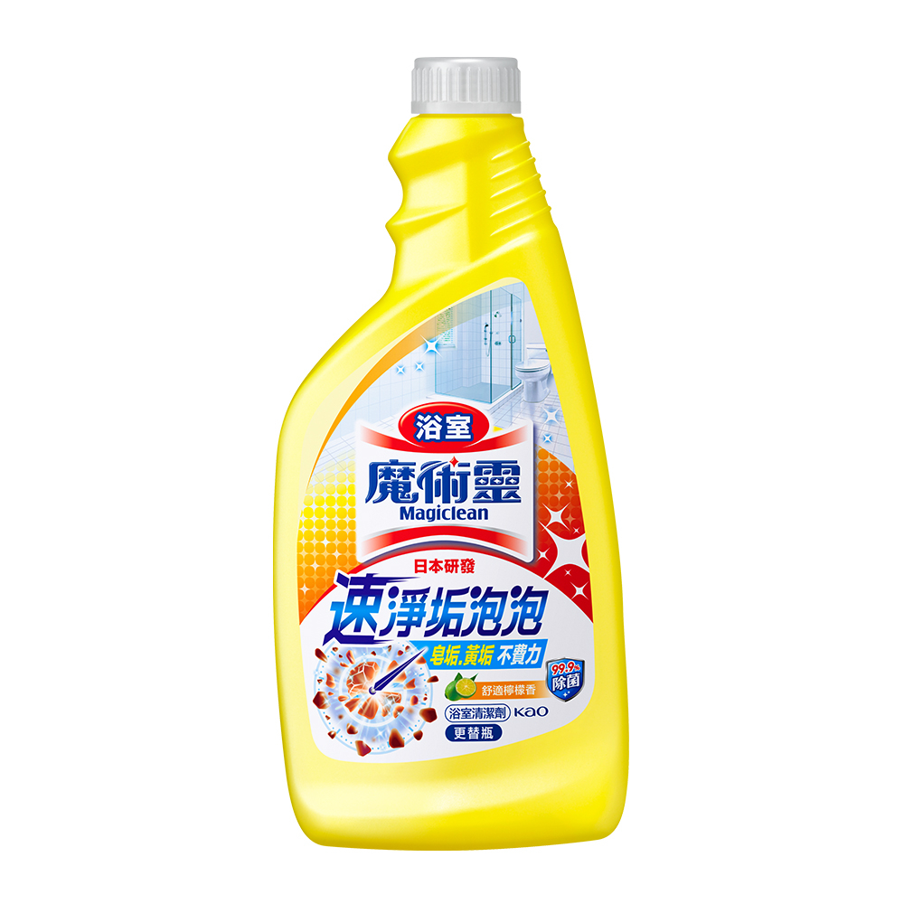 浴室清潔劑 舒適檸檬 更替瓶 500ml