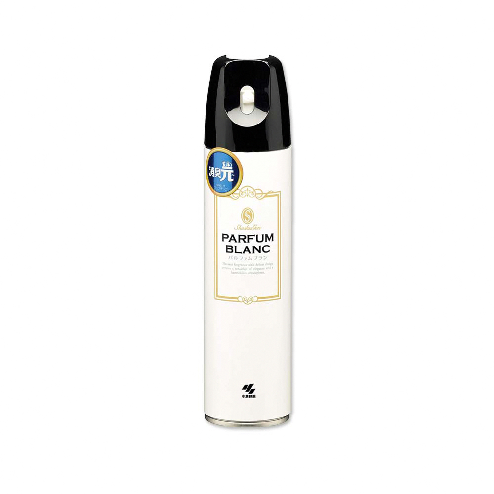 小林製藥 日本PARFUM消臭元衛浴除臭芳香噴霧-百花香(白)280ml/罐(廁所空氣香氛清新劑,浴室脫臭擴香劑)
