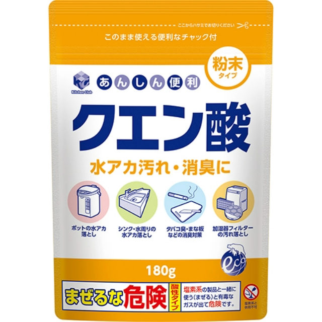 第一石鹼 KC廚房清潔用檸檬酸 180ml