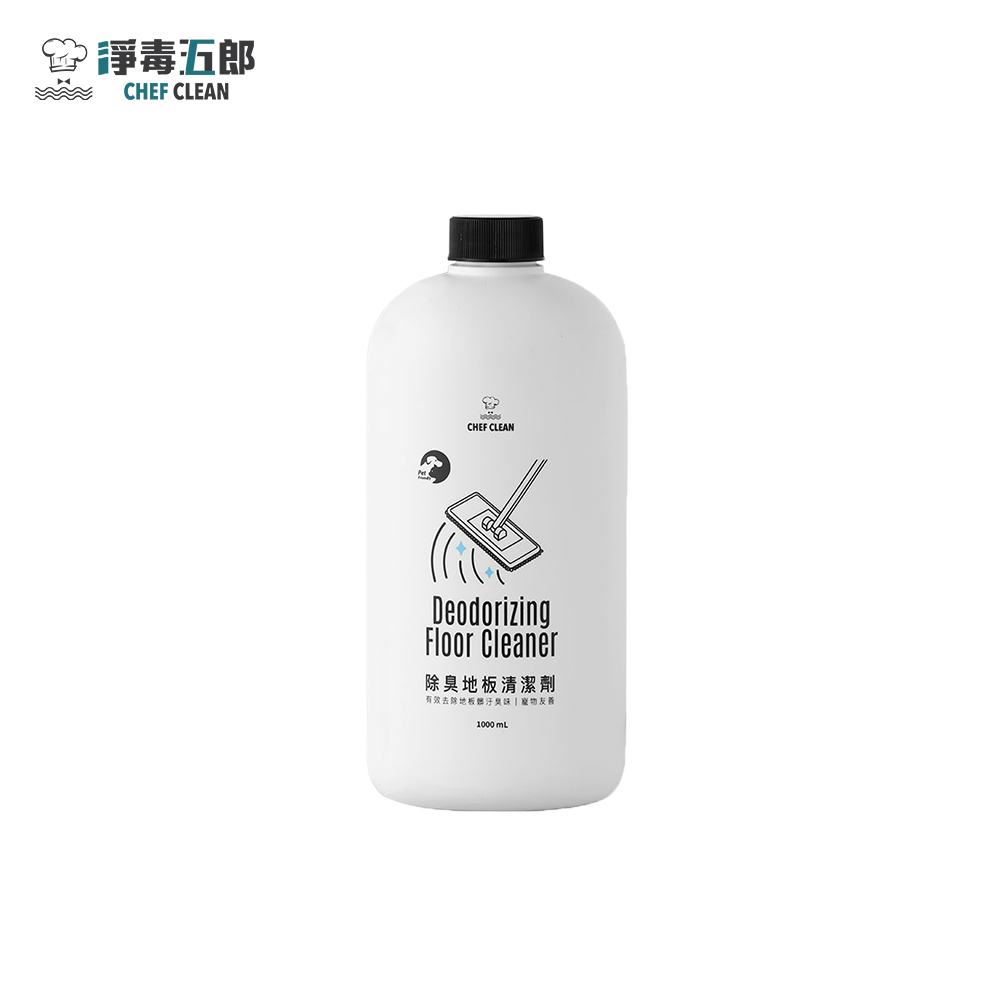 CHEF CLEAN 淨毒五郎 除臭地板清潔劑1000ml