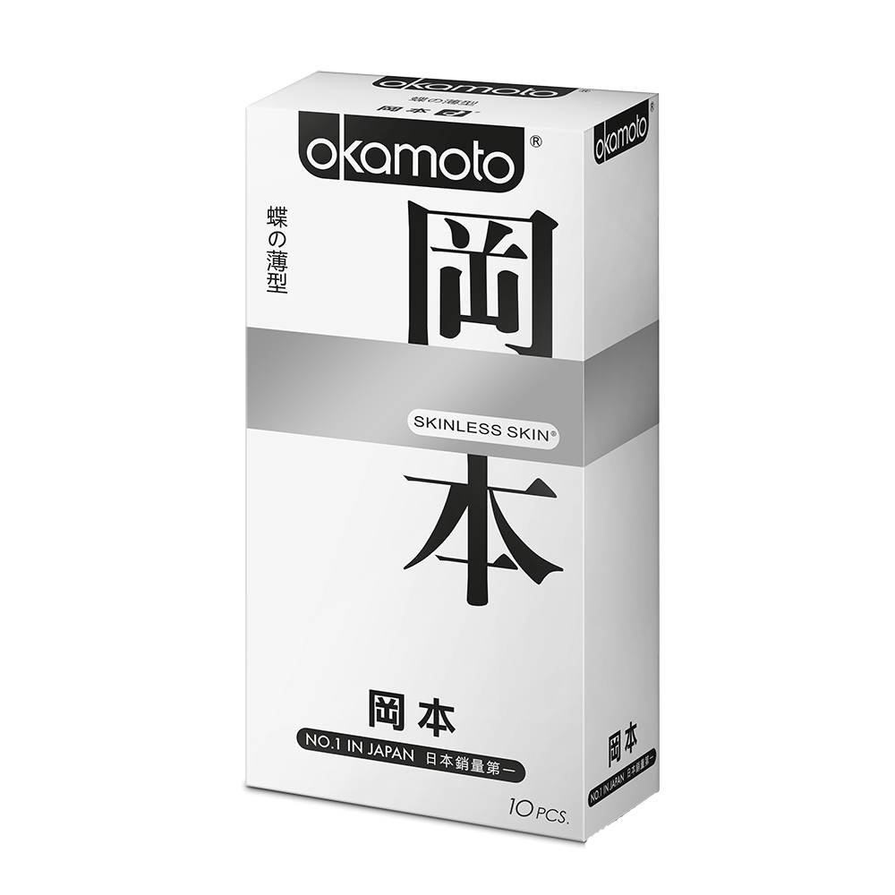 【okamoto岡本OK】SK蝶薄型(10片裝)