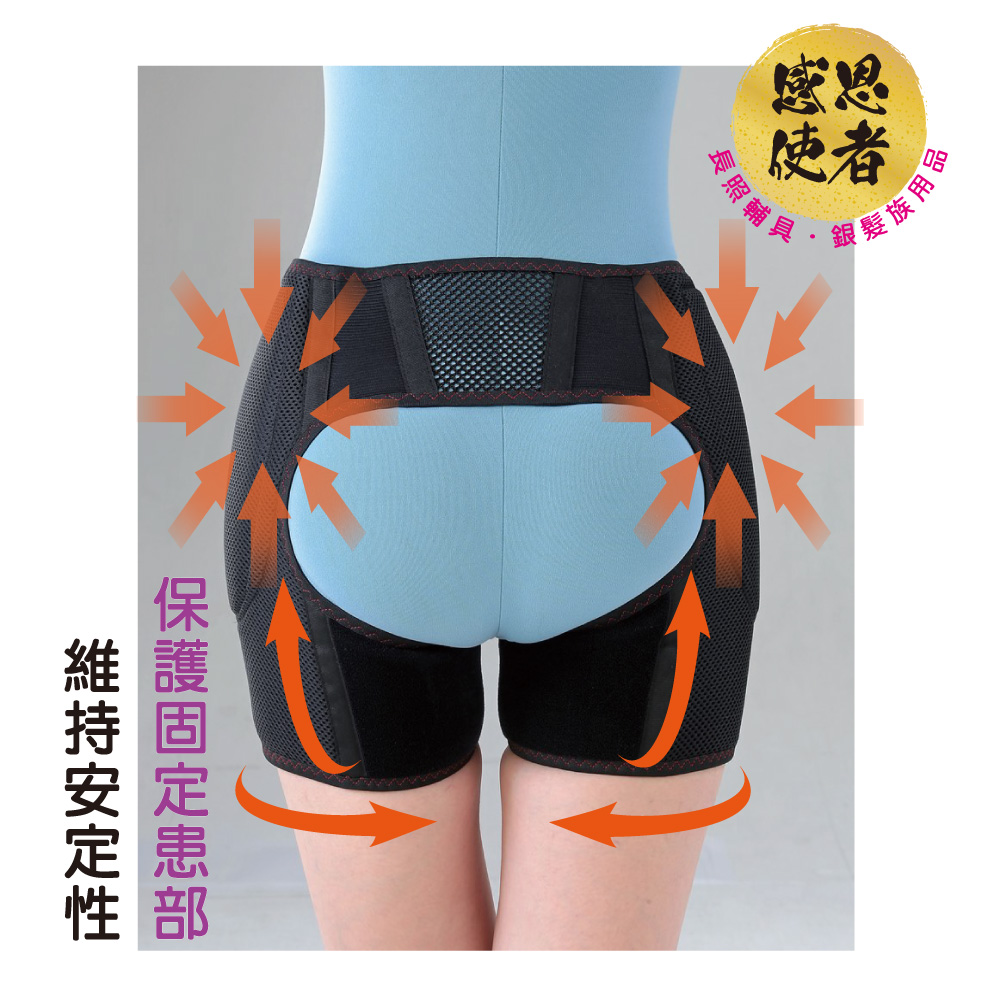 感恩使者 髖關節雙側保護帶 ACCESS 肢體護具 肢體裝具 1件入 ZHJP2107 日本製