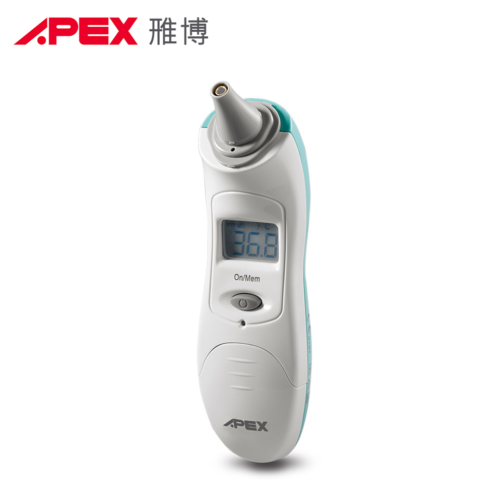 APEX 雃博 耳溫槍 TH889 (內附耳套21個其中1個已安裝)
