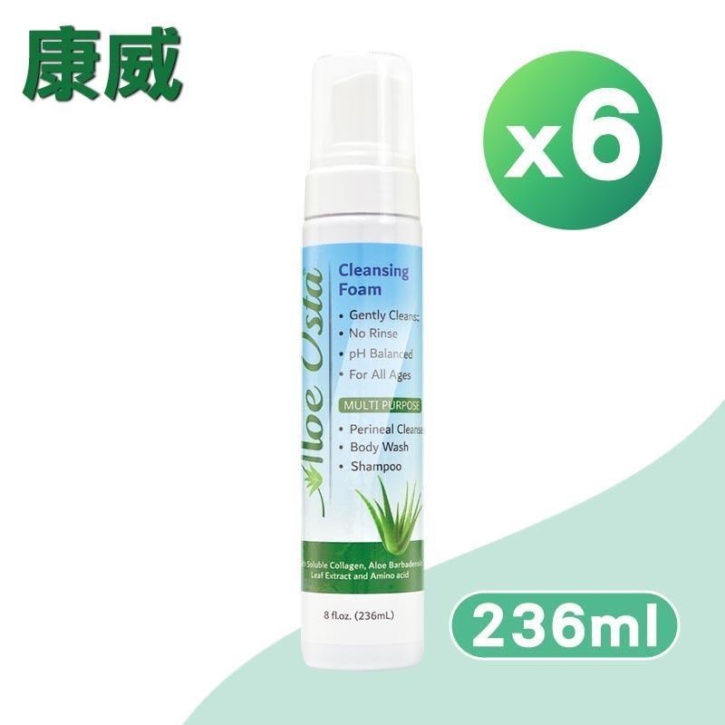 康威 蘆薈清潔泡沫 236ml (6入)