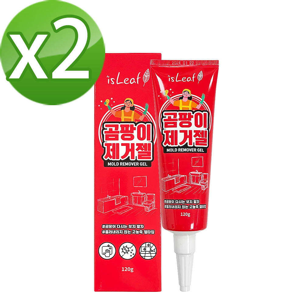 isLeaf 【isLeaf】強效除霉凝膠(120g/入)x2入