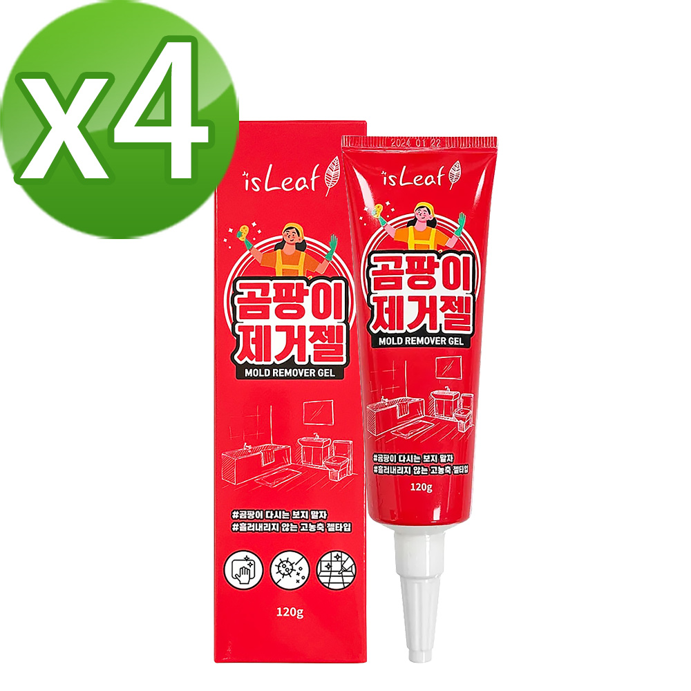 isLeaf 【isLeaf】強效除霉凝膠(120g/入)x4入