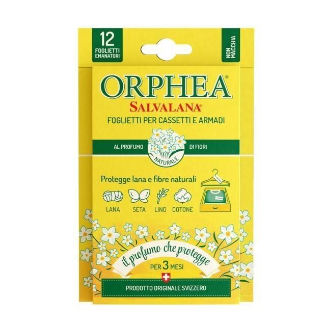 ORPHEA 歐菲雅 經典花香衣物環境保護片 書籤式(12片)箱購
