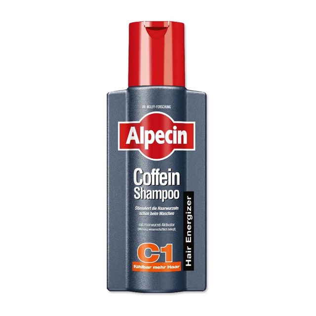 德國Alpecin-強健髮根控油無矽靈咖啡因洗髮凝露250ml/瓶(運動護髮洗髮精)-C