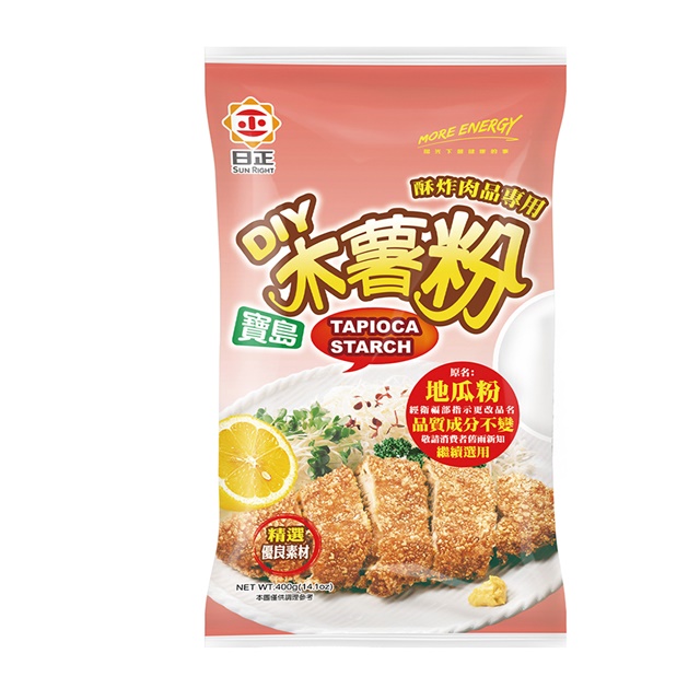 日正寶島木薯粉400g
