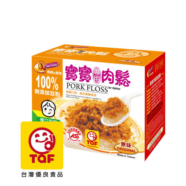 媽媽的廚房寶寶專用肉鬆(原味)13g*12包
