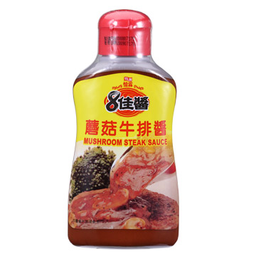 《憶霖》8佳醬-蘑菇牛排醬(400g)