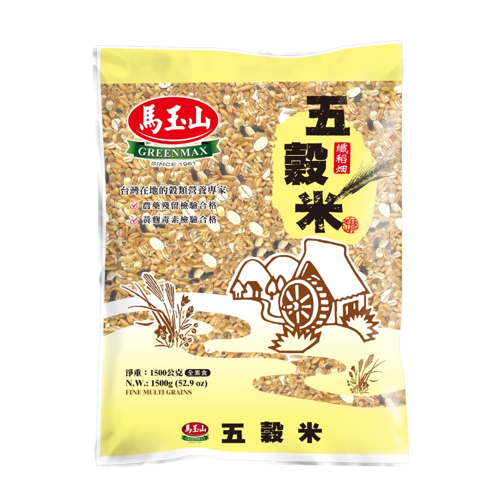 《馬玉山》五榖米(1.5kg)