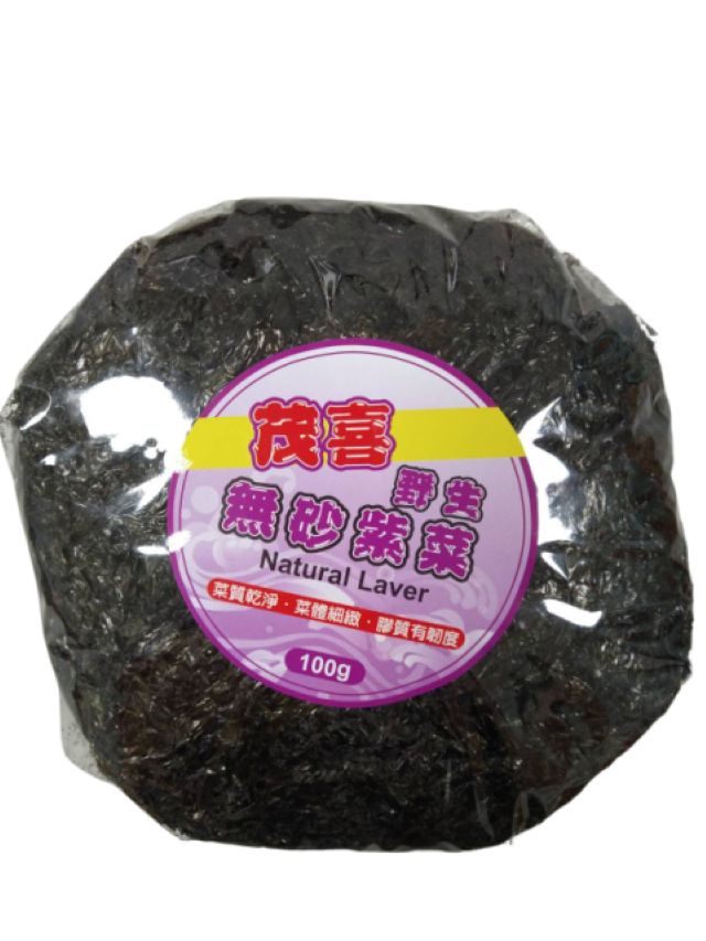 茂喜進口嚴選商品-野生無砂紫菜100g/包