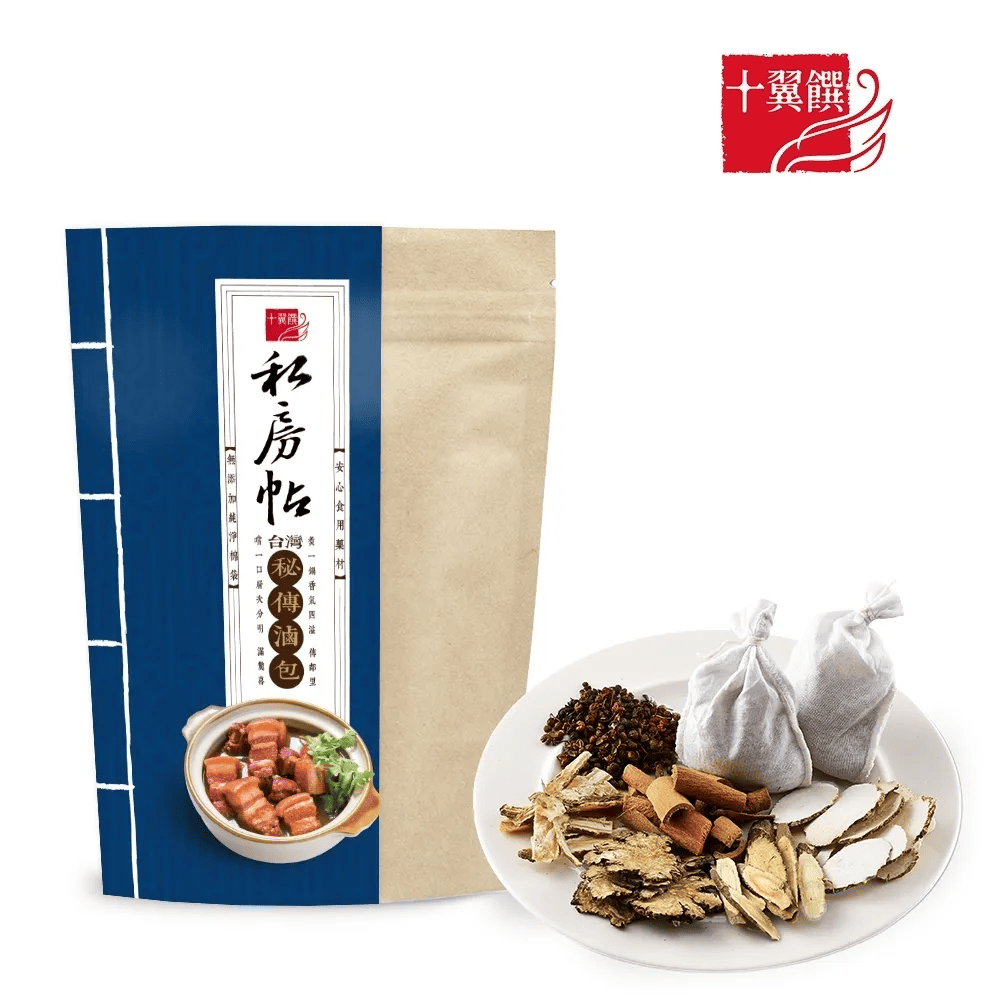 十翼饌-私房帖台灣秘傳滷包 (15g)x4