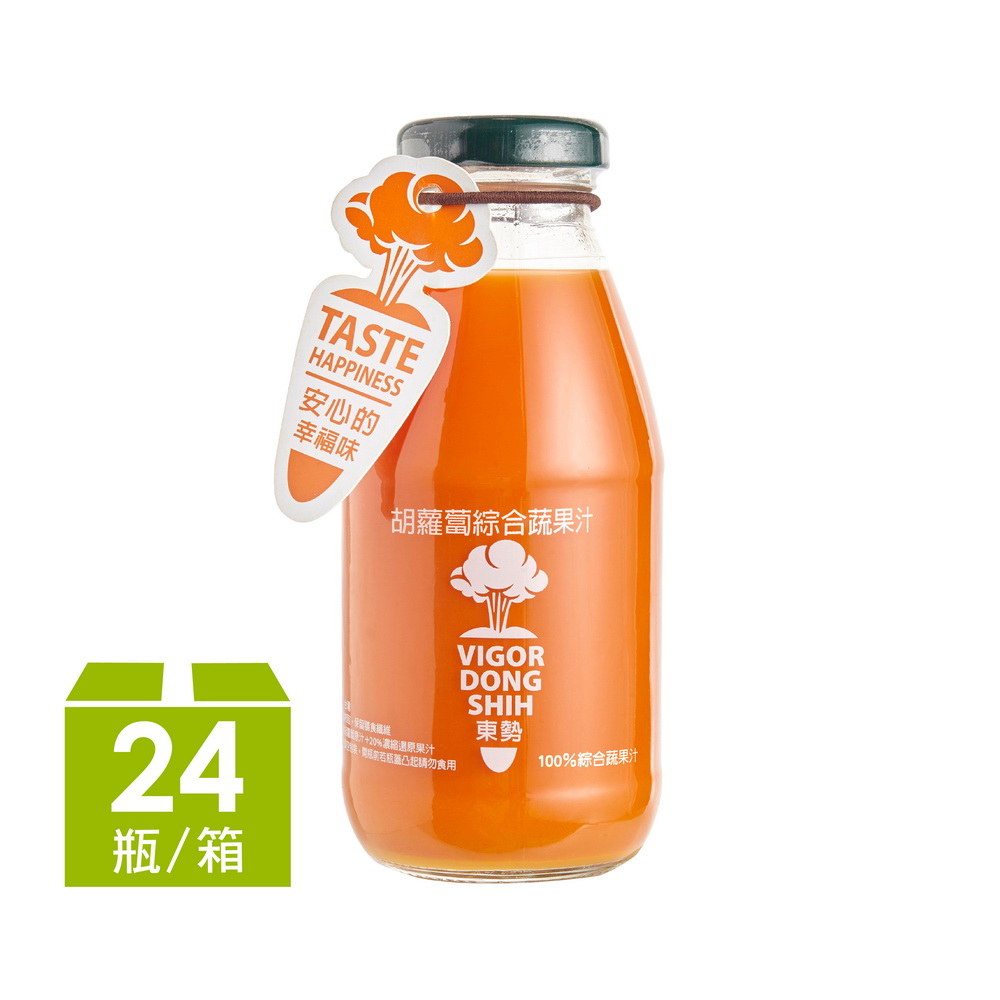 VDS 活力東勢 胡蘿蔔綜合蔬果汁 290ml(24瓶)