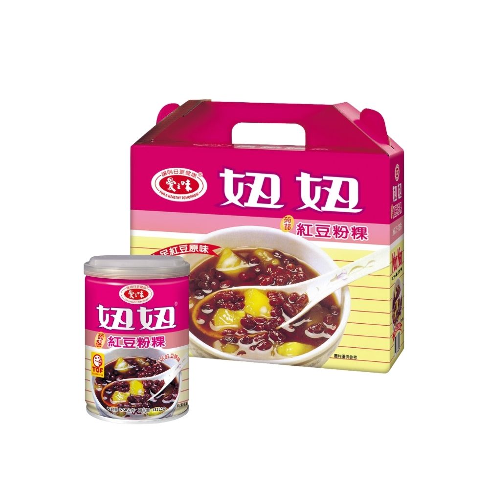 【愛之味】妞妞紅豆粉粿260g(12入/盒)