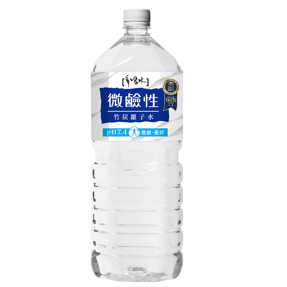 味丹 多喝水微鹼性竹炭離子水2000ml(8入/箱)