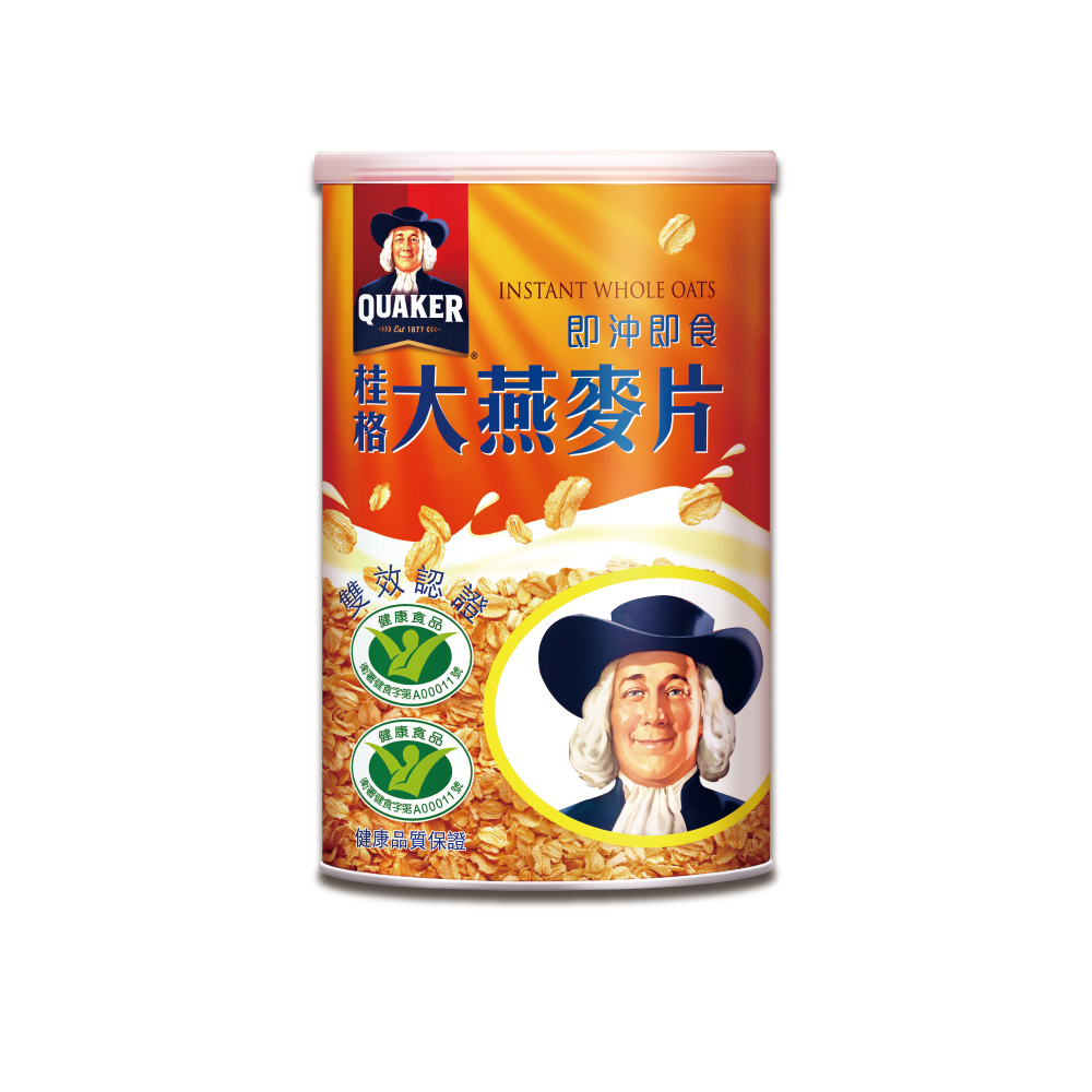 Quaker 桂格 即沖即食大燕麥片(800g/罐)