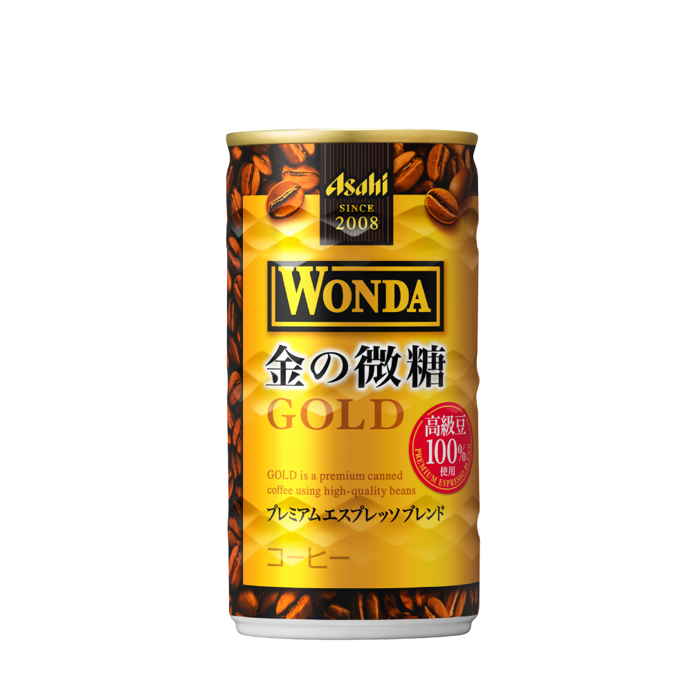 【Asahi】WONDA 金的微糖咖啡 182ml-30入