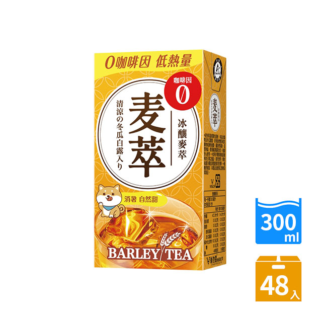 御茶園 冰釀麥萃低熱量300ml (24入/箱)x2