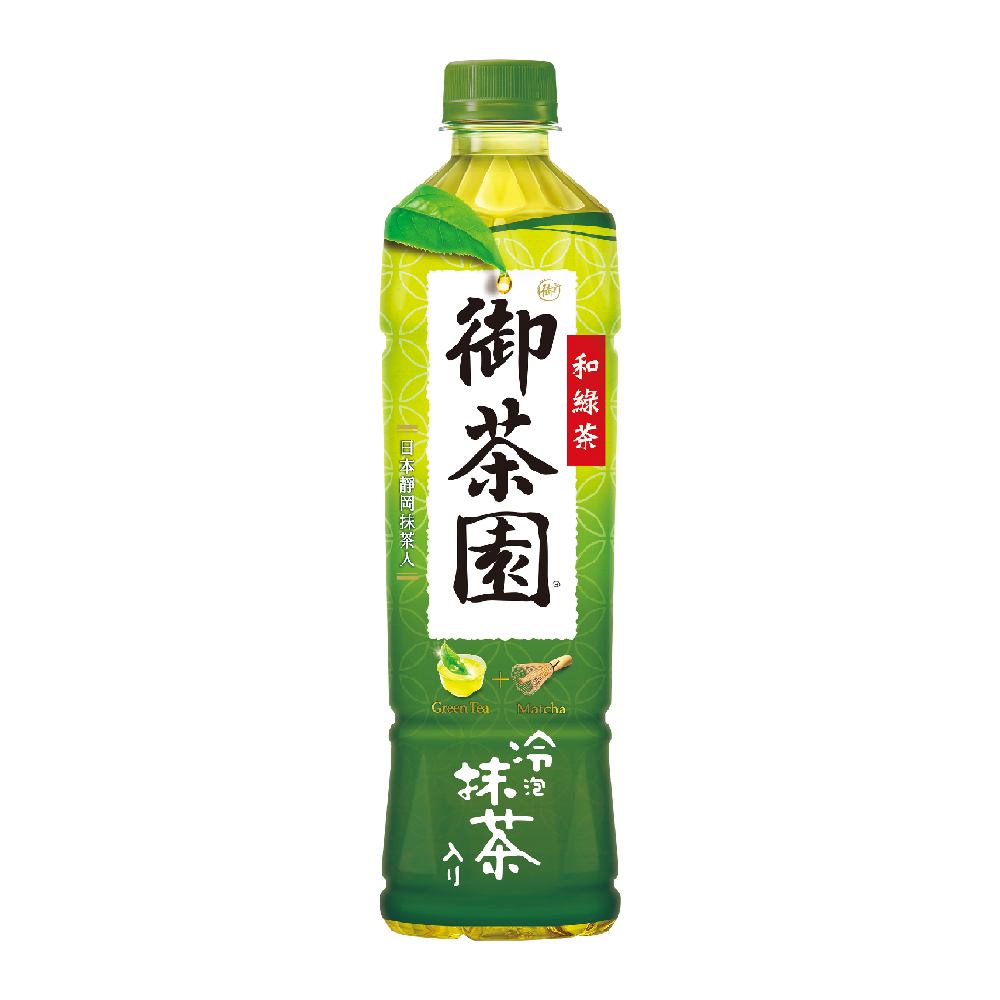 御茶園 和綠茶抹茶入550ml(24入/箱)