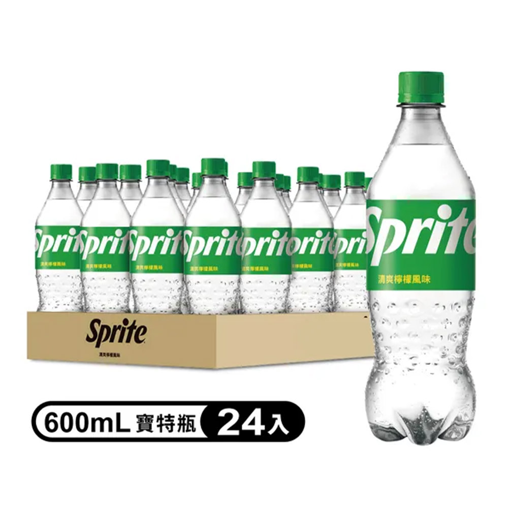 雪碧汽水600ml(24入/箱)