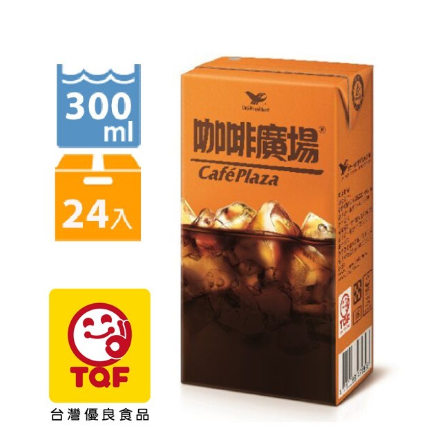 統一 咖啡廣場300ml(24入x2箱)