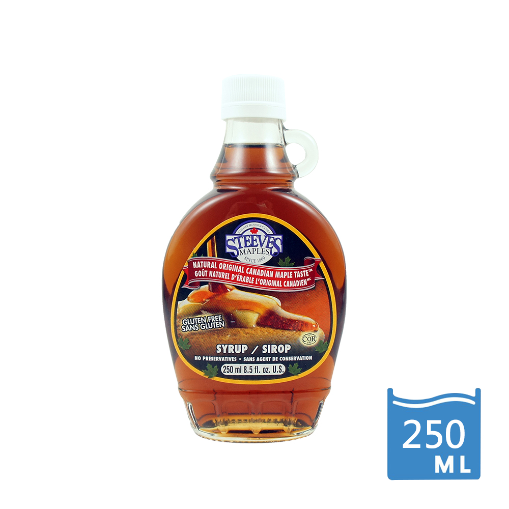《Steeves》加拿大天然楓糖漿(250ml)