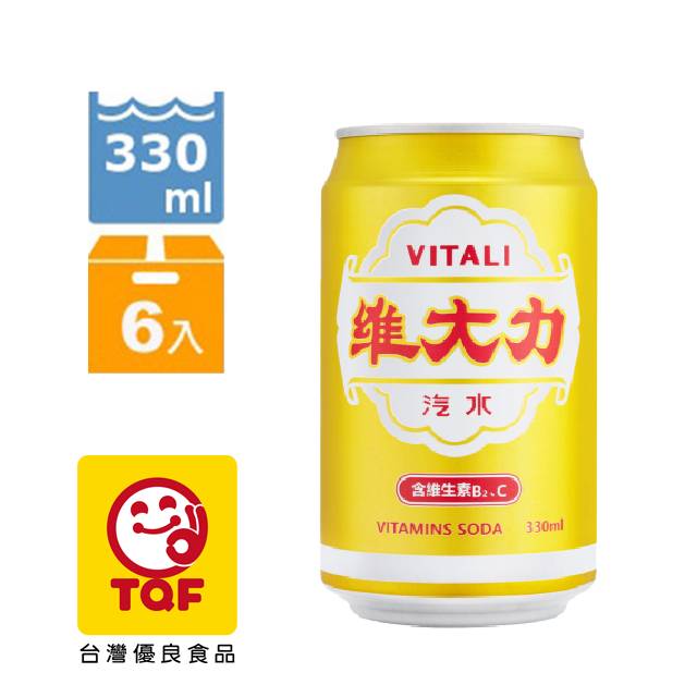 維大力汽水330ml(6入組)