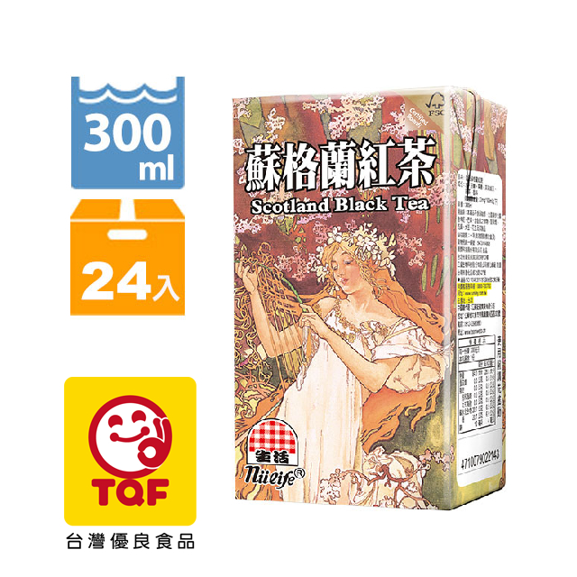 生活飲料-蘇格蘭紅茶300ccX24入                   Scottish Black Tea