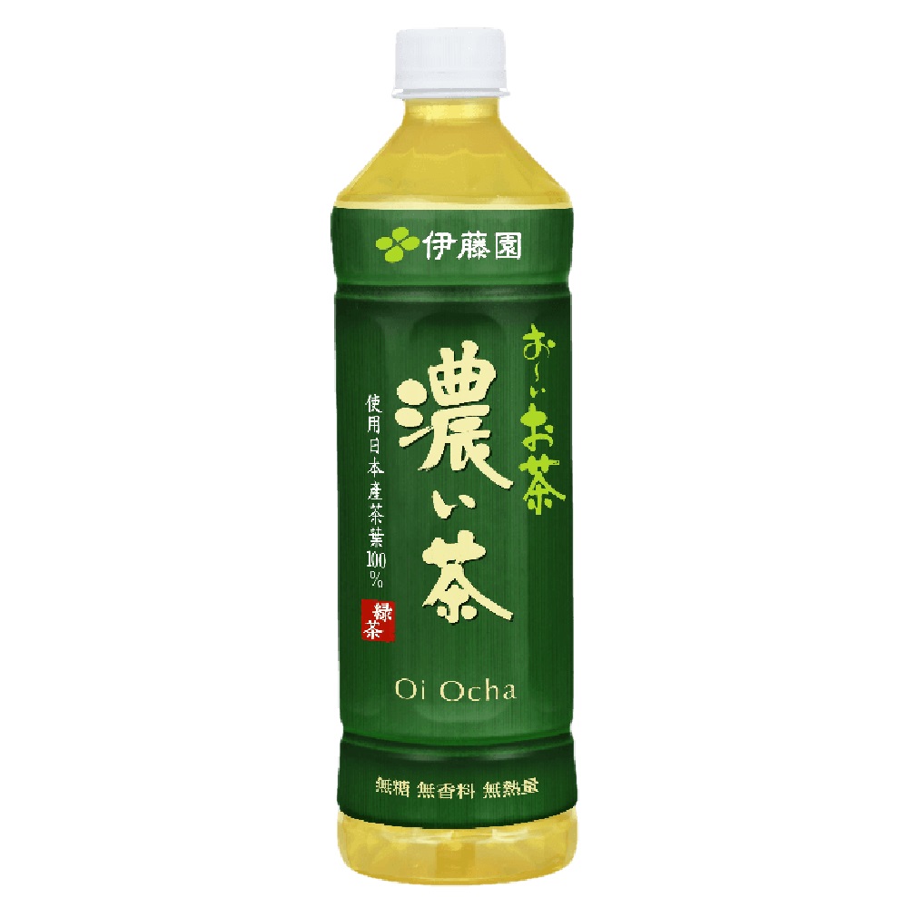 《伊藤園》OiOcha 濃味綠茶 530ml (24入/箱)