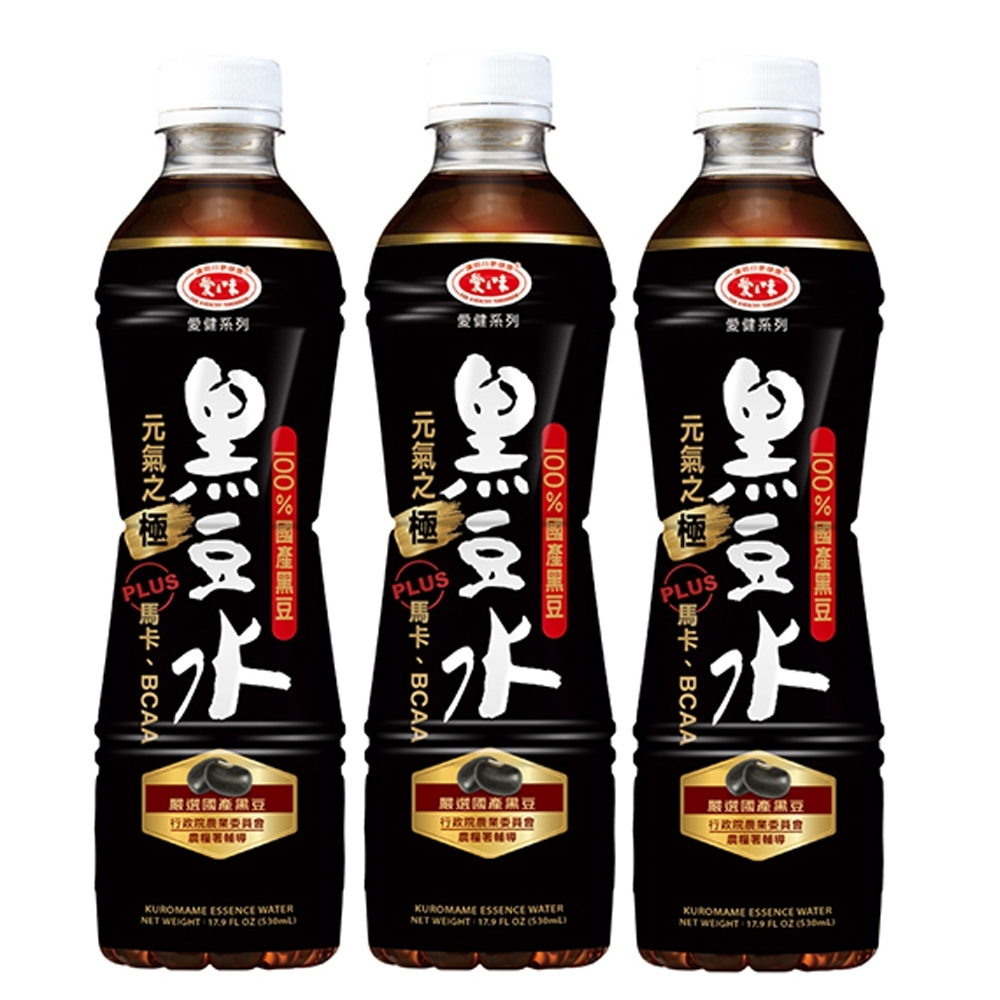 愛健 黑豆多酚黑豆水(530mlx24入)
