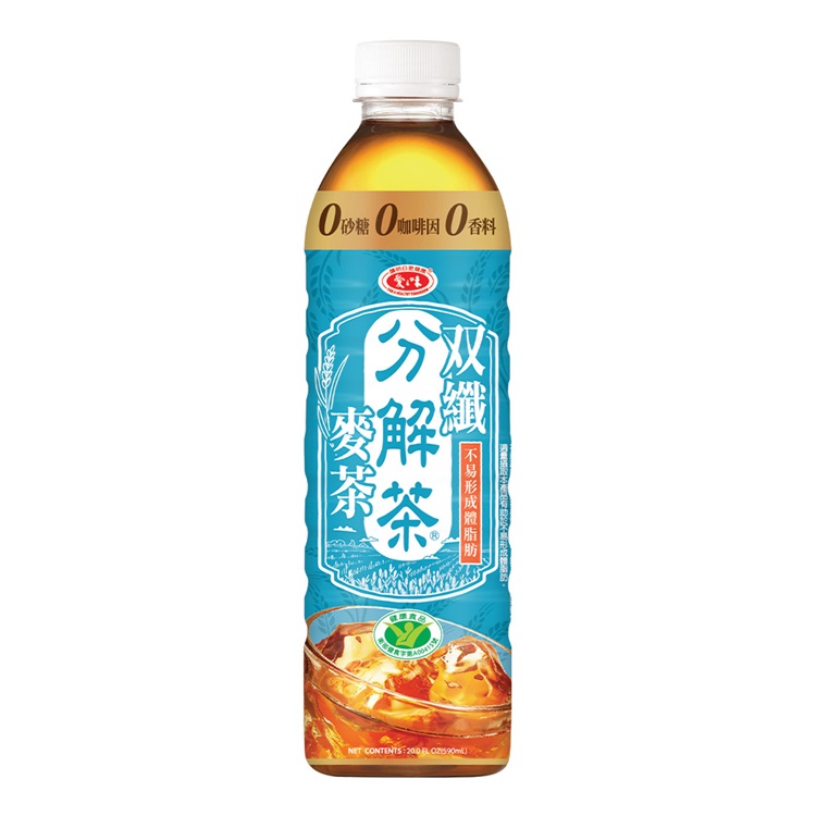 愛之味 分解茶雙纖麥茶(590ml*24入)