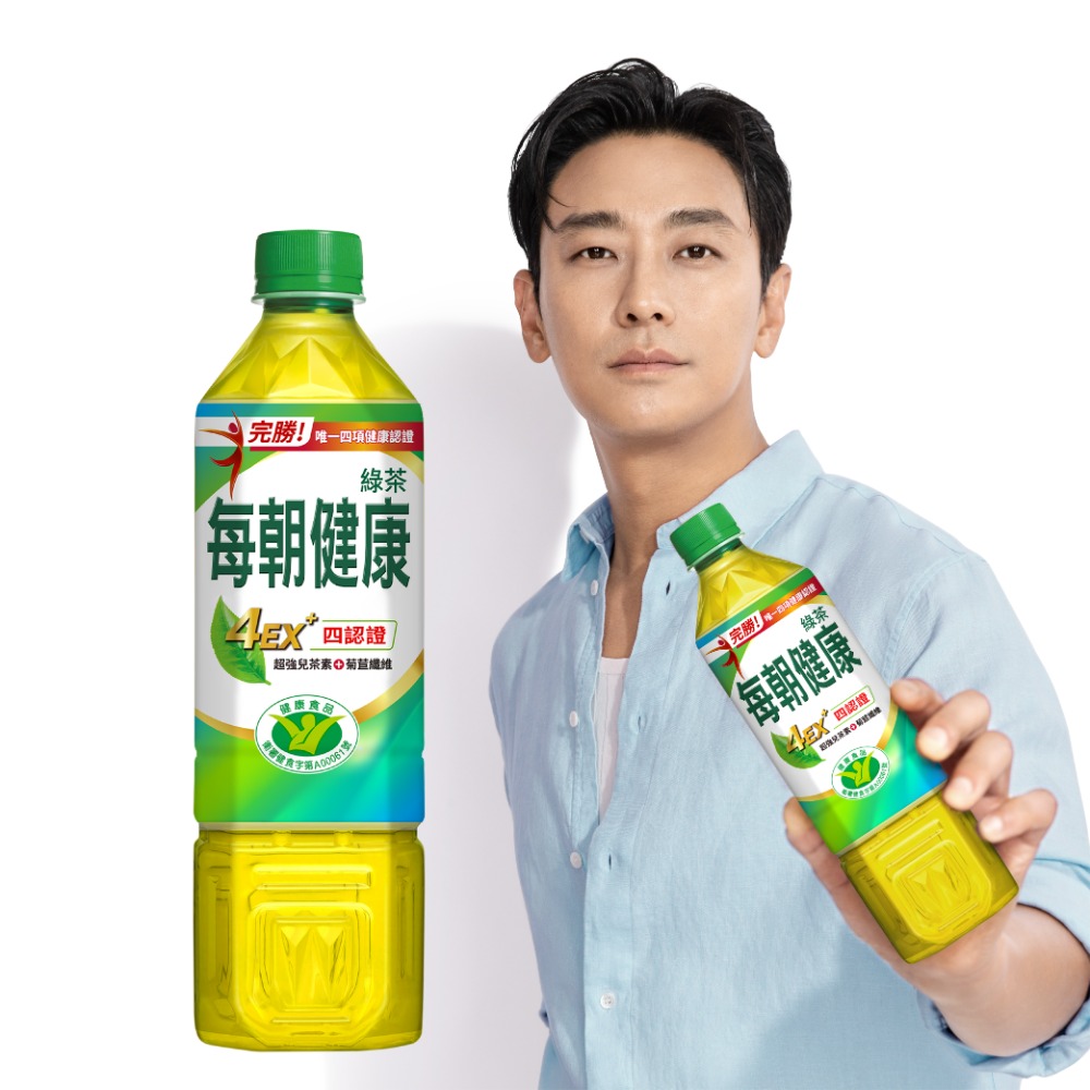 每朝健康綠茶650ml(24入/箱)