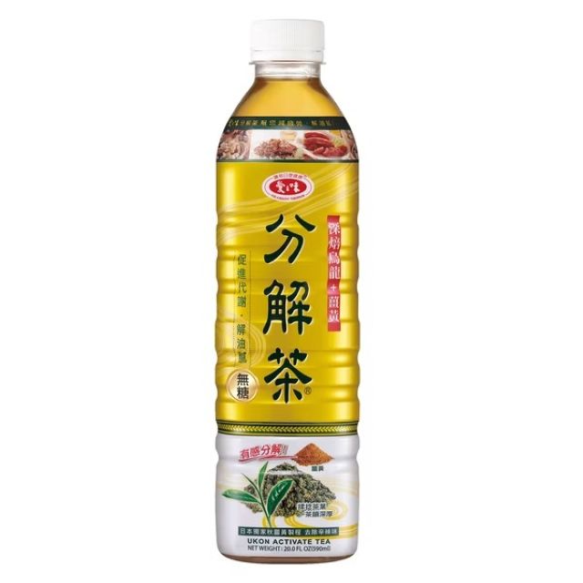 愛之味 秋薑黃分解茶 590ml (24入/箱)