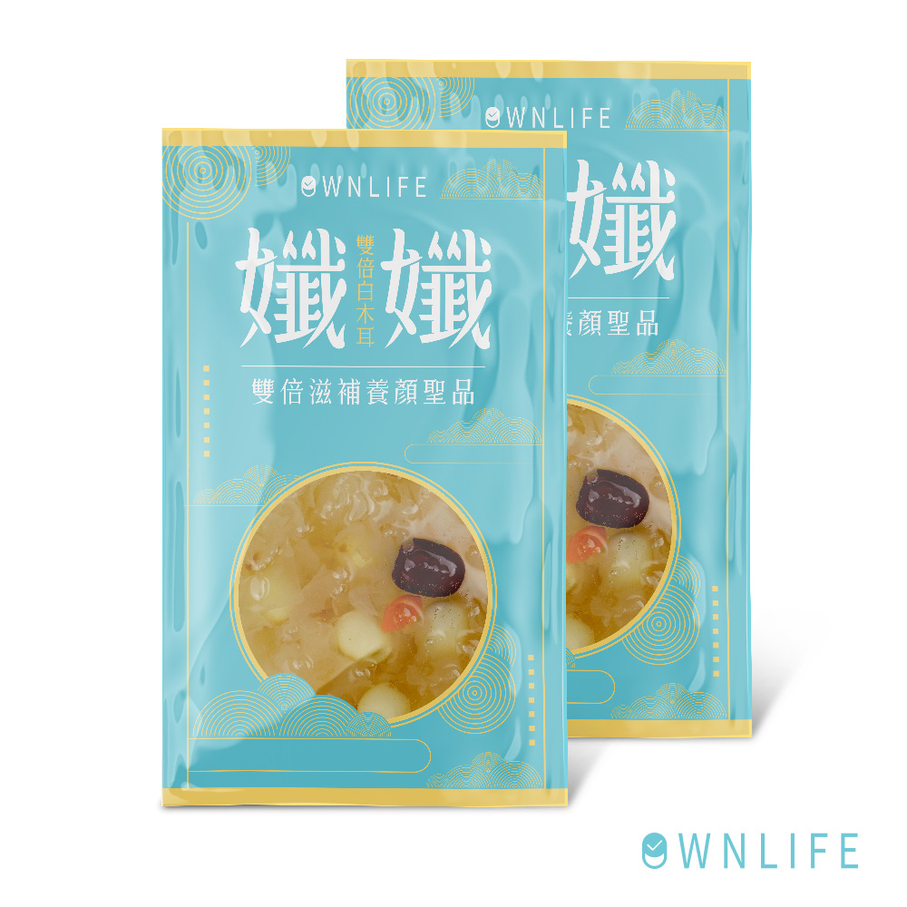 OWNLIFE孅孅特級雙倍白木耳飲 4入組共8包