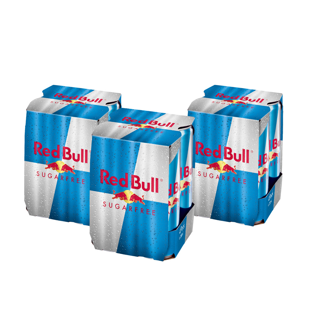 Red Bull 【 紅牛】無糖能量飲料 250ml (4入X3組)