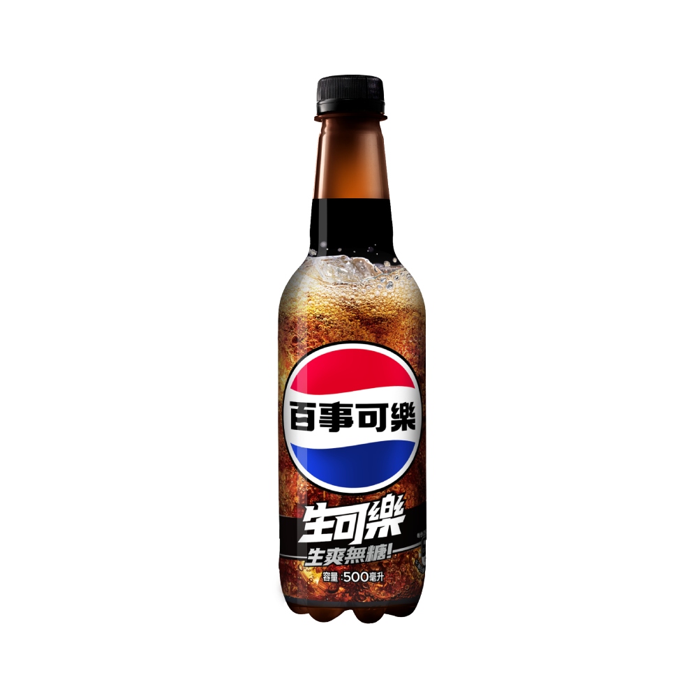 百事可樂 無糖生可樂500ml(24入/箱)
