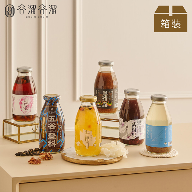 谷溜谷溜 珍藏五行防護(綜合款)295ml*6瓶(無禮盒)