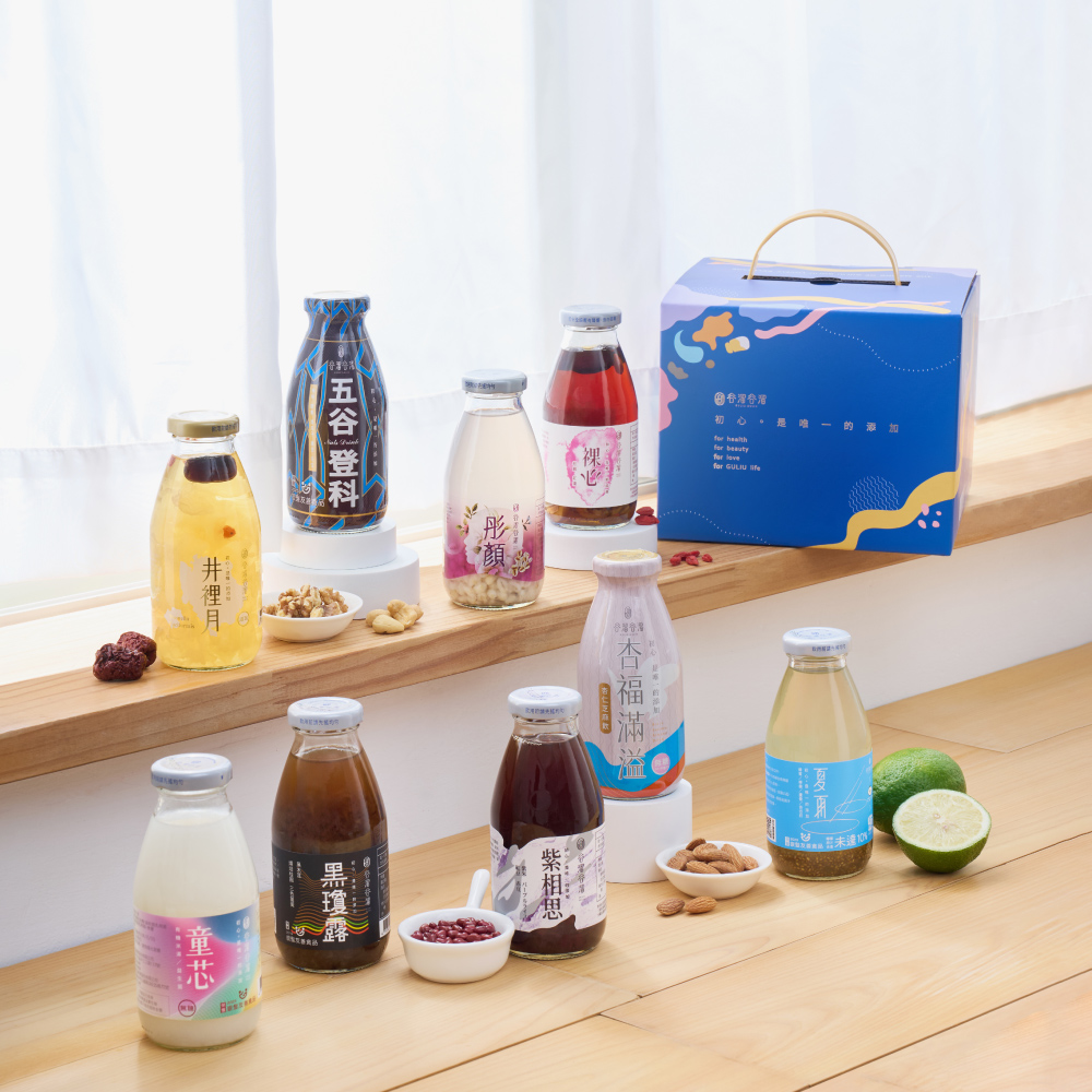谷溜谷溜 喜悅久久9入綜合禮盒295ml*9瓶/中秋禮盒