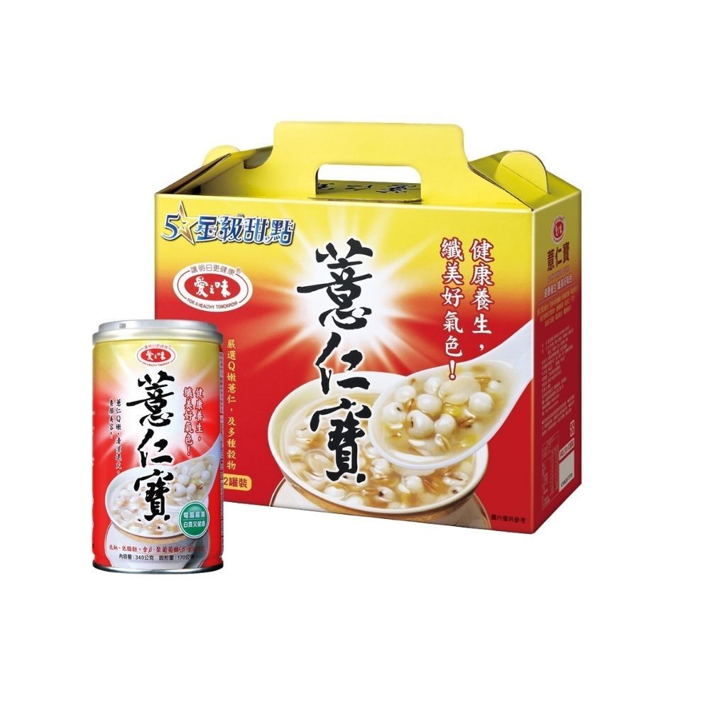 愛之味 薏仁寶(340ml x 24入/箱)
