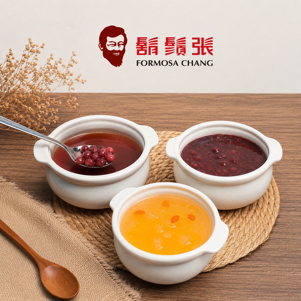 鬍鬚張 紅豆湯/紫米粥/銀耳露任選x12 (單包300g 辦公室下午茶 暖胃甜湯 夏季甜湯 即食調理包)