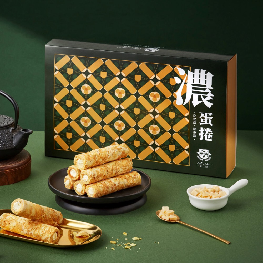 Cheese Duke 起士公爵 純粹乳酪．濃蛋捲禮盒(10入/盒)-2026植享生活中秋禮盒