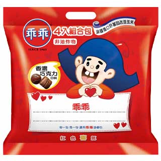 乖乖香濃巧克力4入組合包