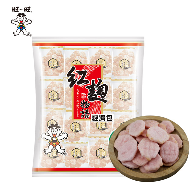 【旺旺】紅麴物語經濟包(米果) 240g