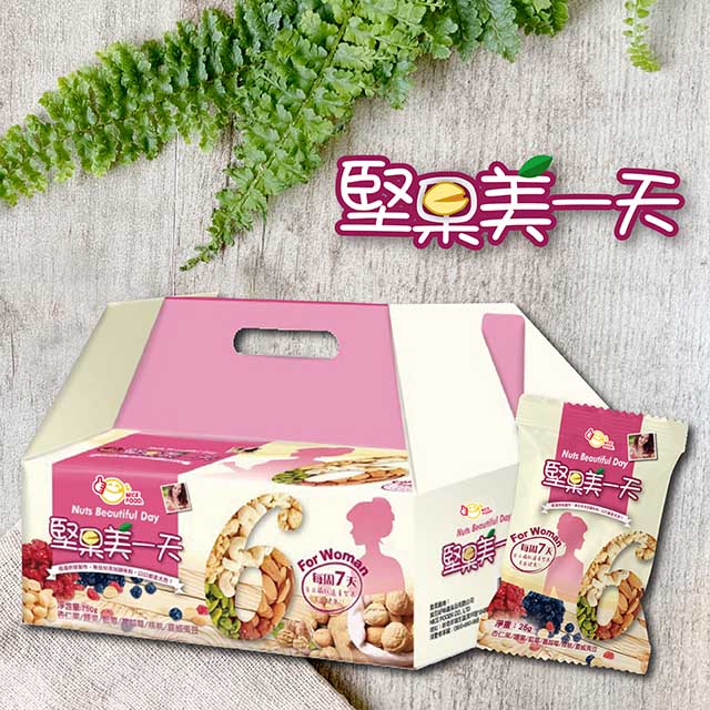 食在好味道 【堅果美一天】 堅果小姐 (25g*30入) 1件組